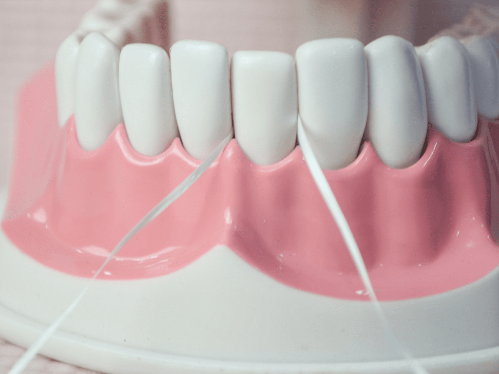 exemplu utilizare ata dentara pe model